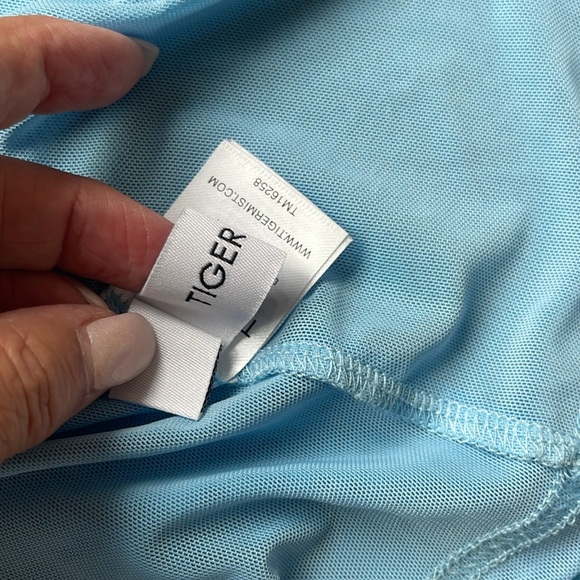 Tiger mist xxs Kynlee dress sky blue excellent Luke new condition cut out - Picture 7 of 7